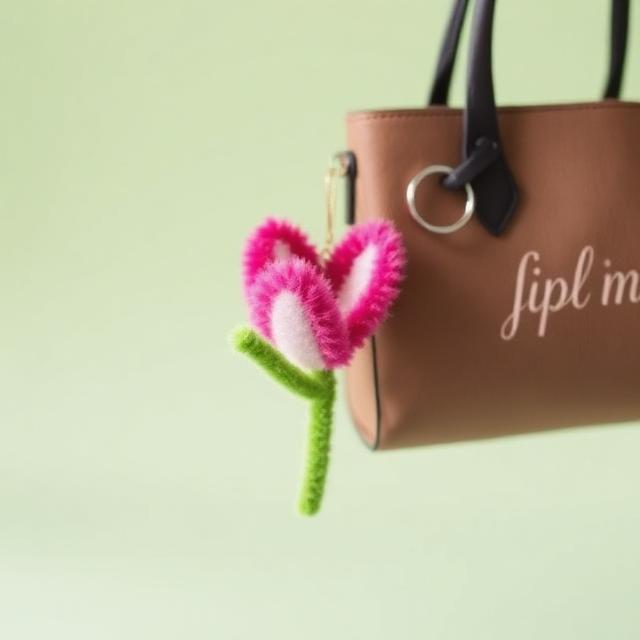 Bag Charms — handmade pipe cleaner craft by Florela